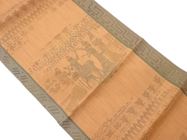 JAPANESE NAGOYA OBI / CHIKUZEN HAKATA / WOVEN MURAL